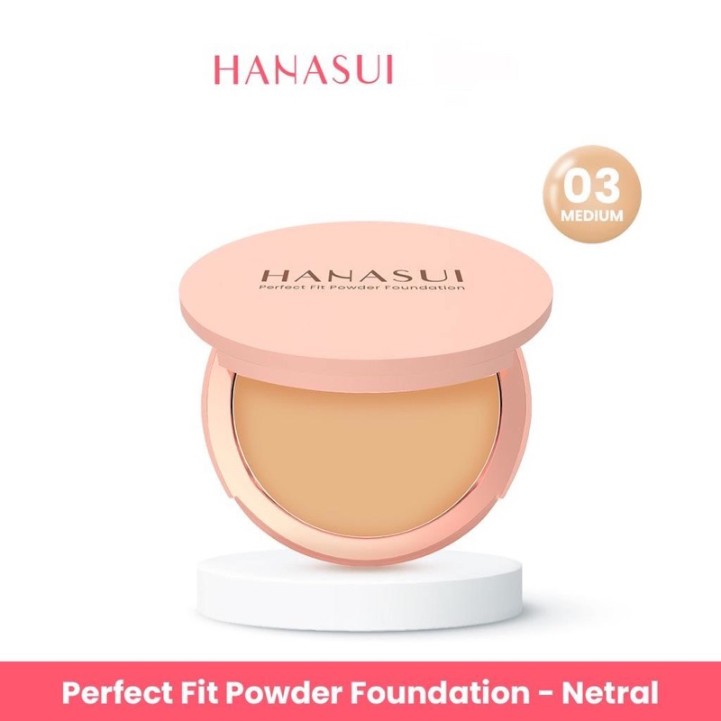 Hanasui Powder Fondation | Perfect Fit Powder Fondation