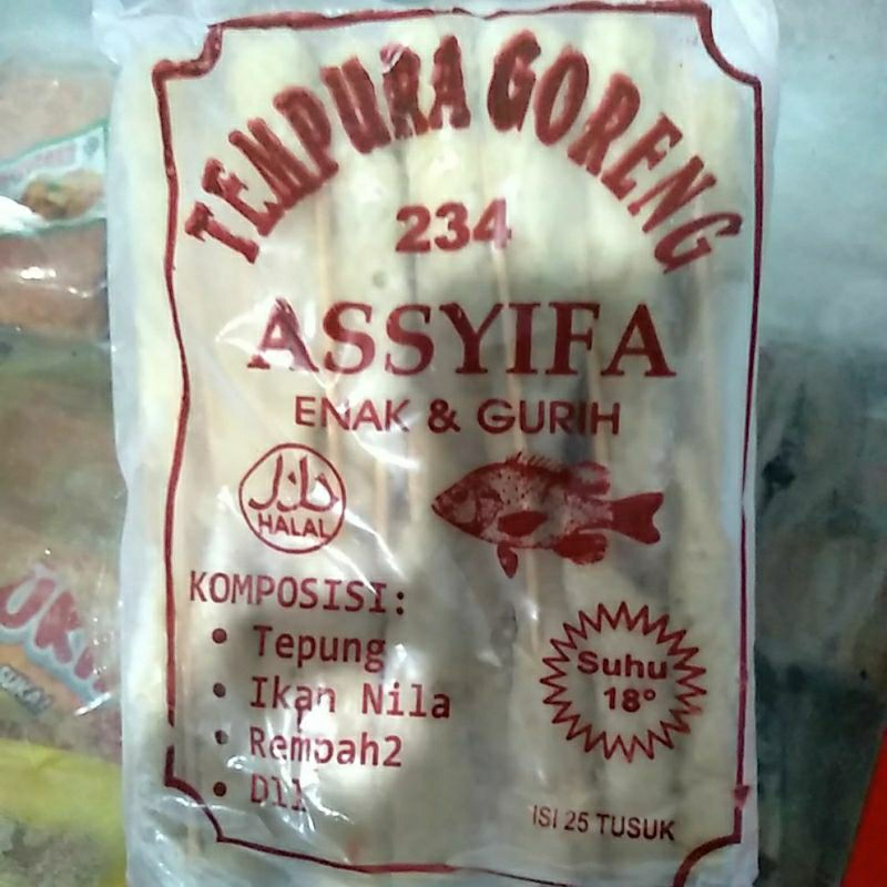 

assifa tempura isi 25
