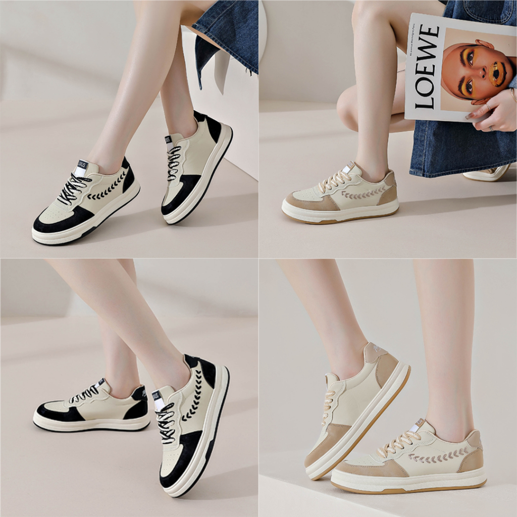 FREE KOTAK SEPATU !!! SALE!!! SEPATU WANITA SNEAKERS IMPORT PREMIUM - LX05