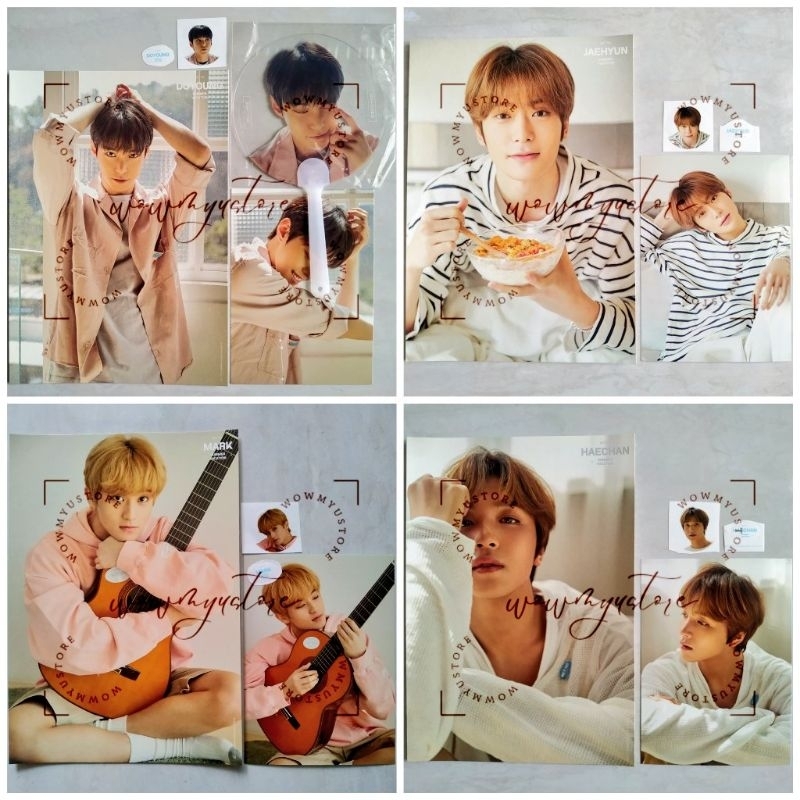 Summer Vacation Kit 2019 (SumVac/SumKit) NCT 127 Member Set (A4, Postcard, Sticker), Taeil, Yuta, Do