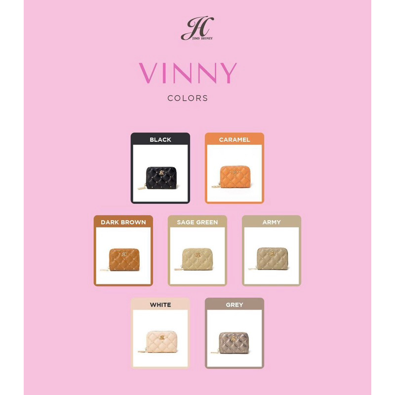 VINNY WALLET DOMPET KARTU FREE BOX EXCLUSIVE