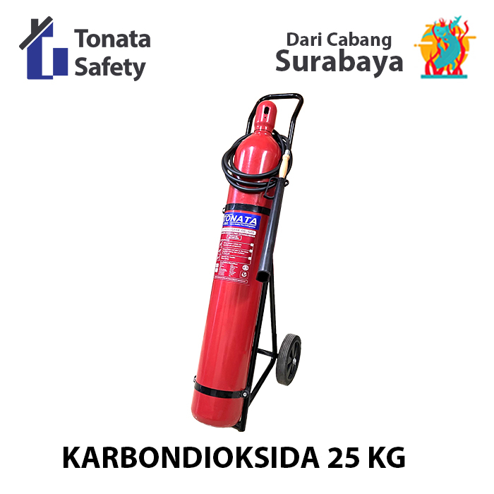 APAR 25 KG Karbondioksida (CO2) TONATA / Set Komplit