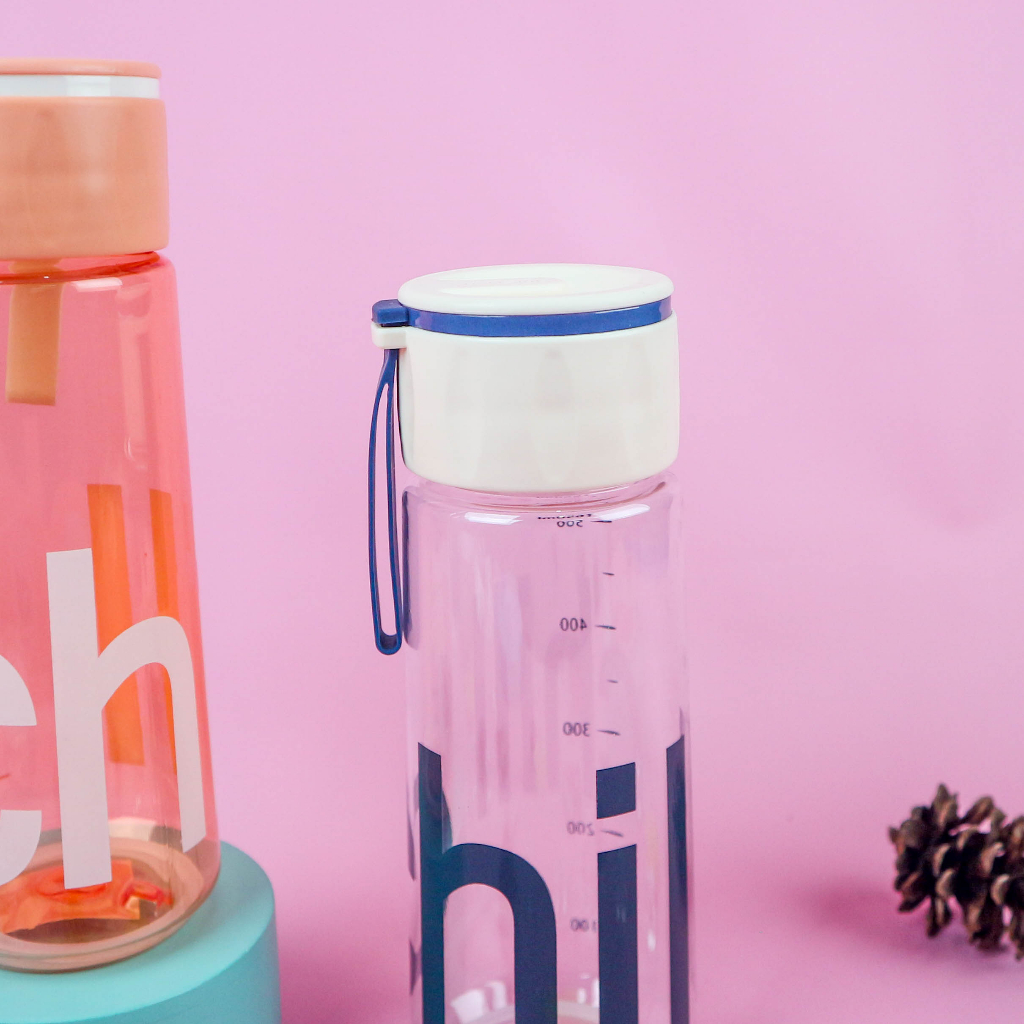 DM - HAVIN Tumbler Tumbelr Botol Minum Plastik Tebal Chill 0729 650 Ml Viral