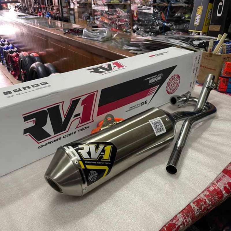 KNALPOT NORIFUMI RV1 GRIDZ ORIGINAL TRAIL SUPERMOTO