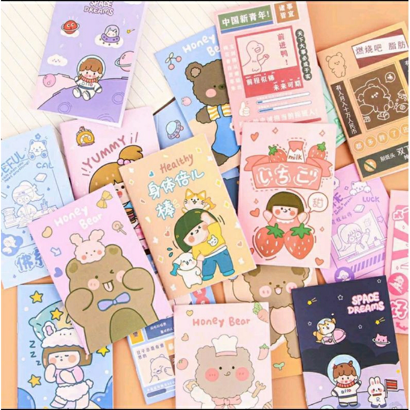 BUKU MEMO NOTEBOOK ANIMAL JUMBO / NOTEBOOK KARAKTER BINATANG