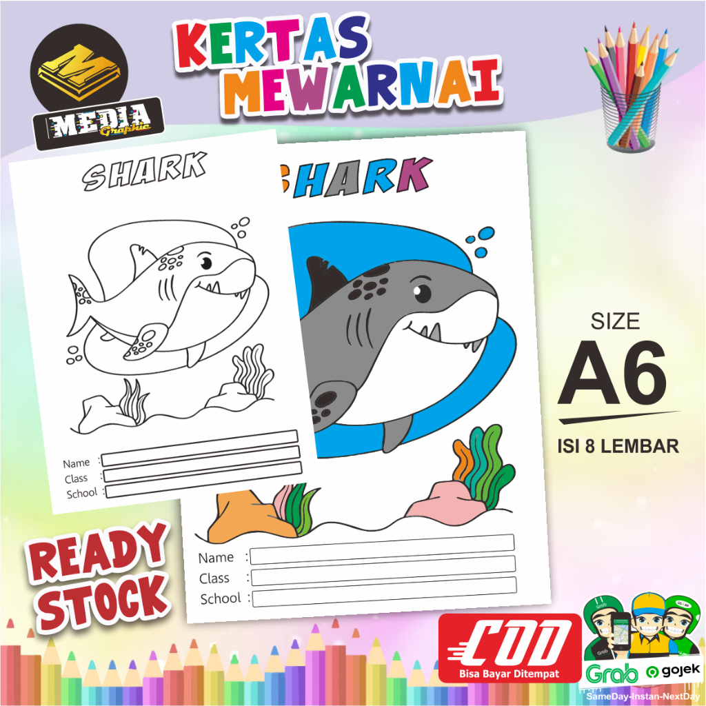 

KERTAS MEWARNAI / PAPER COLOURING / MEWARNAI GAMBAR / KERTAS GAMBAR