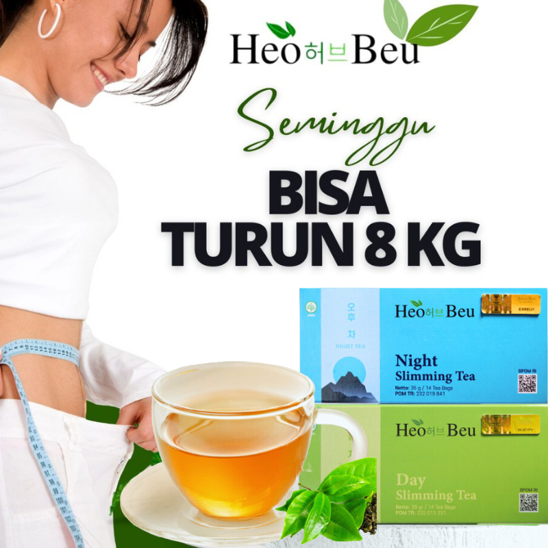 

Teh Heo Beu Pelangsing Korea | Day & Night Slimming Tea