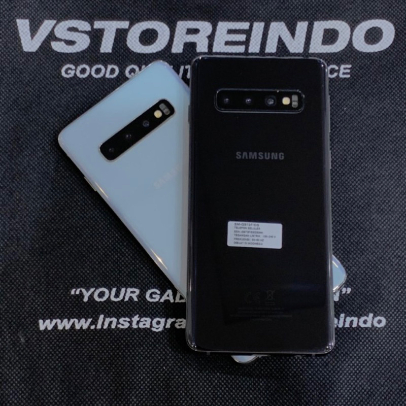 Samsung S10 8/128 GB Dual Sim Ex Sein Indonesia Second Bekas Seken