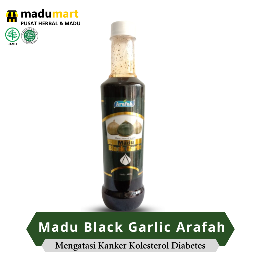 

Madu Black Garlic Arafah 460gr Mengatasi Kanker Kolesterol Diabetes dan asam urat