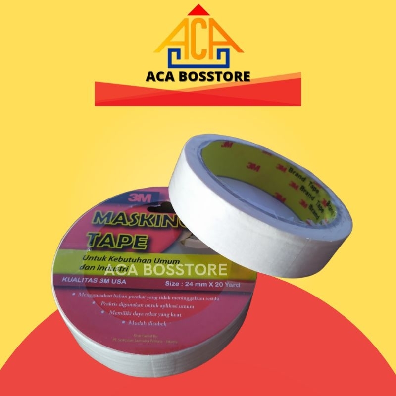 

Masking tape 3M 2210 24mm x 20m isolasi kertas
