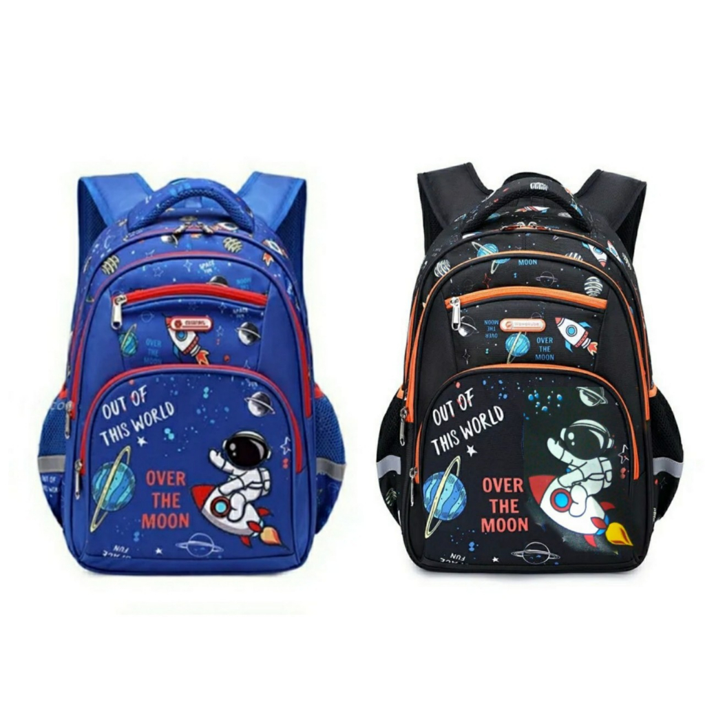 Tas Gendong Pria Motif Astronot Universe Terbaru Tas Ransel Sekolah Anak Pria Terbaru 2023 Tas Backpack Sekolah Anak Laki-Laki SD SMP Termurah