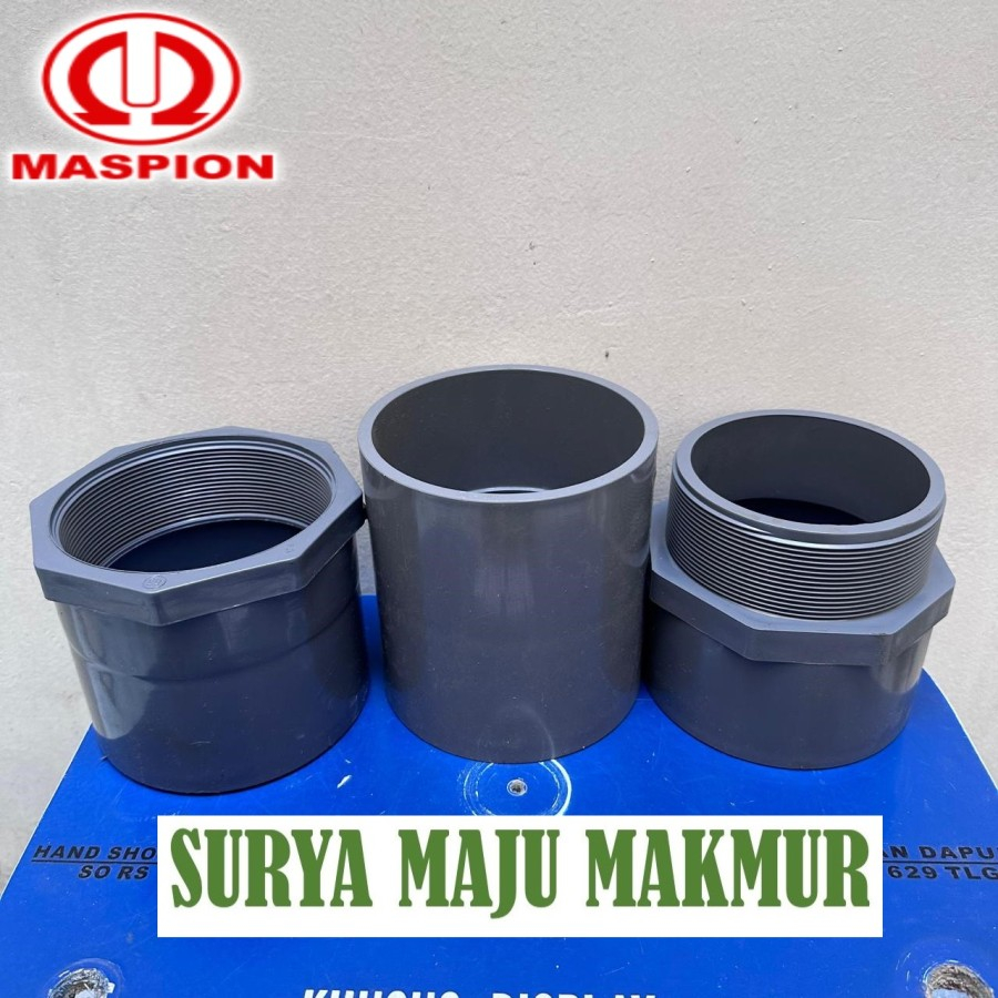 SOK DRAT LUAR 4 INCH MASPION AW DALAM VALVE SOCKET FAUCET SOCK SOCKET SDL SDD SOK DRAT DALAM 4 inch 