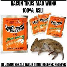 (SERBU) RACUN TIKUS MAO WANG ASLI TERMURAH MANJUR BASMI TIKUS HAMA LAINNYA BERAS MERAH