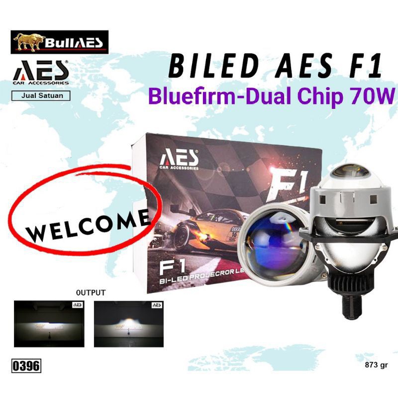 biled AES F1 70 watt 3 inchi