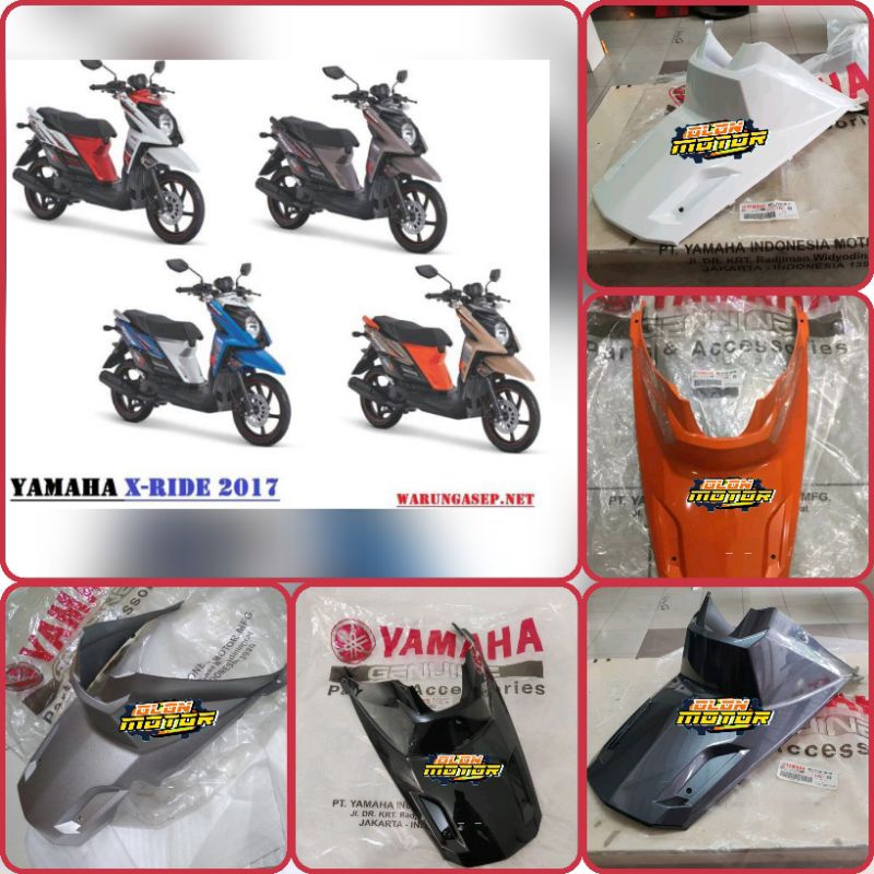 COVER TUTUP MESIN BAWAH JOK X-RIDE 115 ORIGINAL YAMAHA