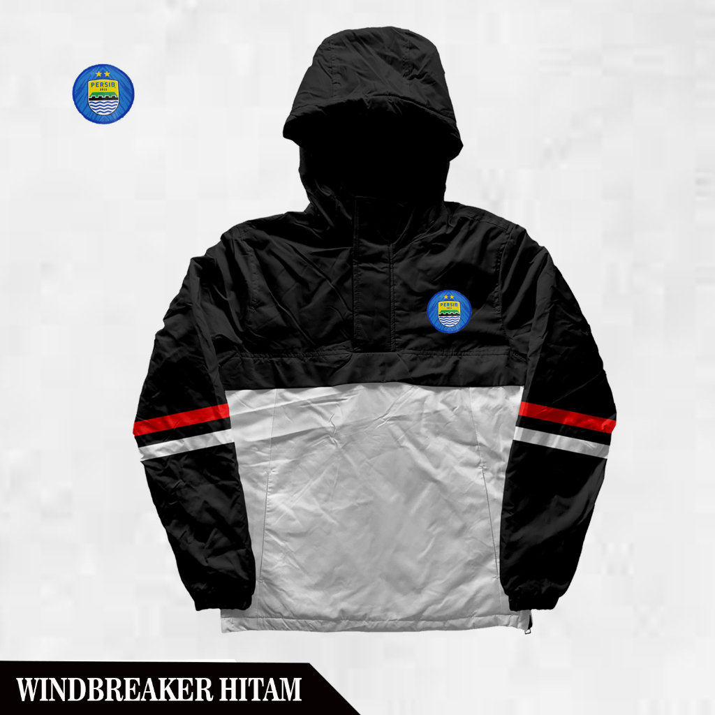 Windbreaker Jacket / Troveast Windbreaker Jacket Logo Persib / Jaket Windbreaker Pria Terbaru / Jake