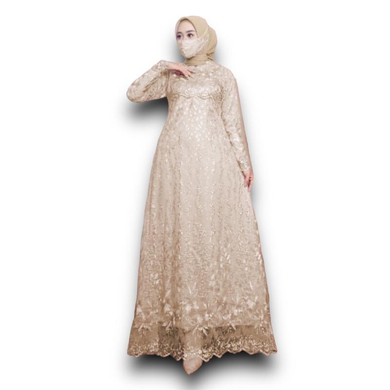 GAMIS MAXI VINOLA/ SIZE S/M-L-XL-XXL/ FREE MASKER / GAMIS BRUKAT TILE/ GAMIS TILE TUTU/ GAMIS KONDAN