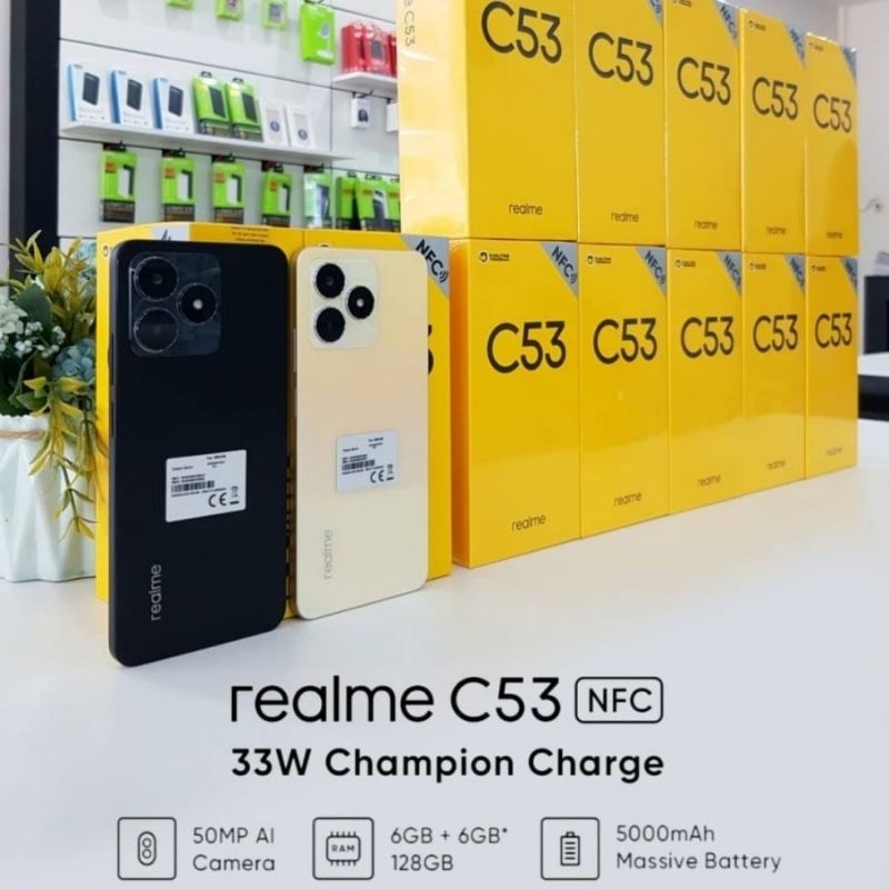 Realme C35 Ram 6+6Gb Rom 128Gb