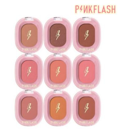 ^ KYRA ^ Pinkflash Blush On Soft Pigmented Natural Matte Shimmer Cheek Make Up