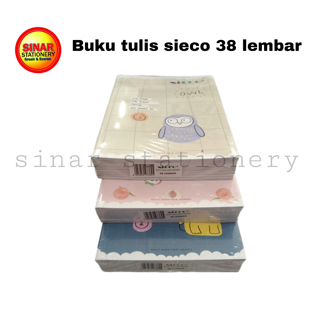 

buku tulis sieco 38 lembar