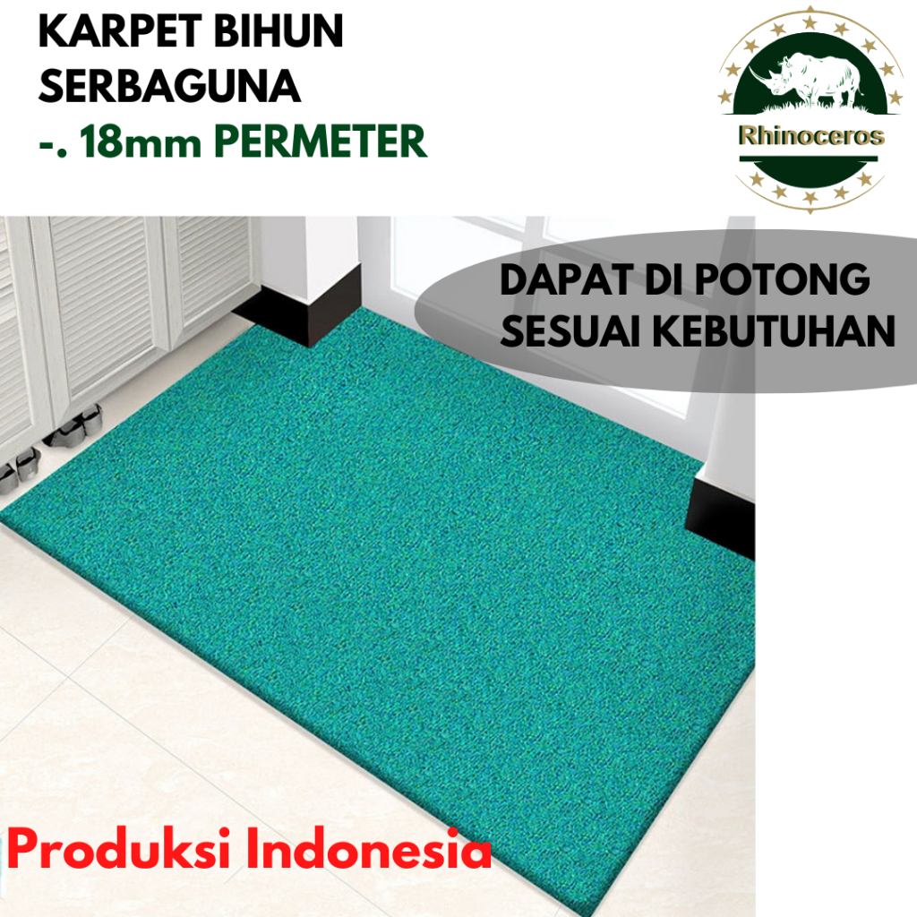 Karpet Keset Bihun Mie Mobil Alas Mobil Meteran Tebal 15MM