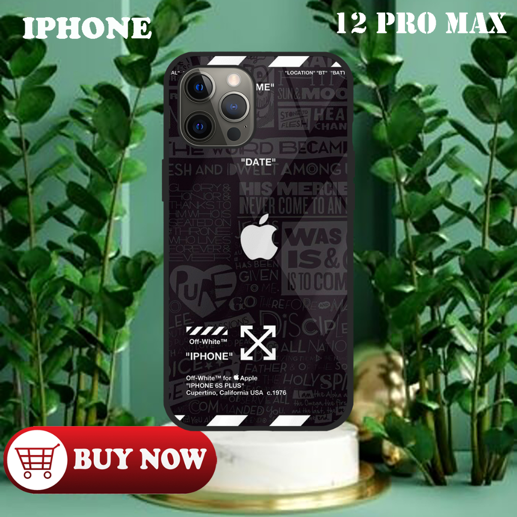 [IPS61] Case Kilau IPHONE 12 PRO MAX | Casing Hp Glossy | Motif LOGO APPLE