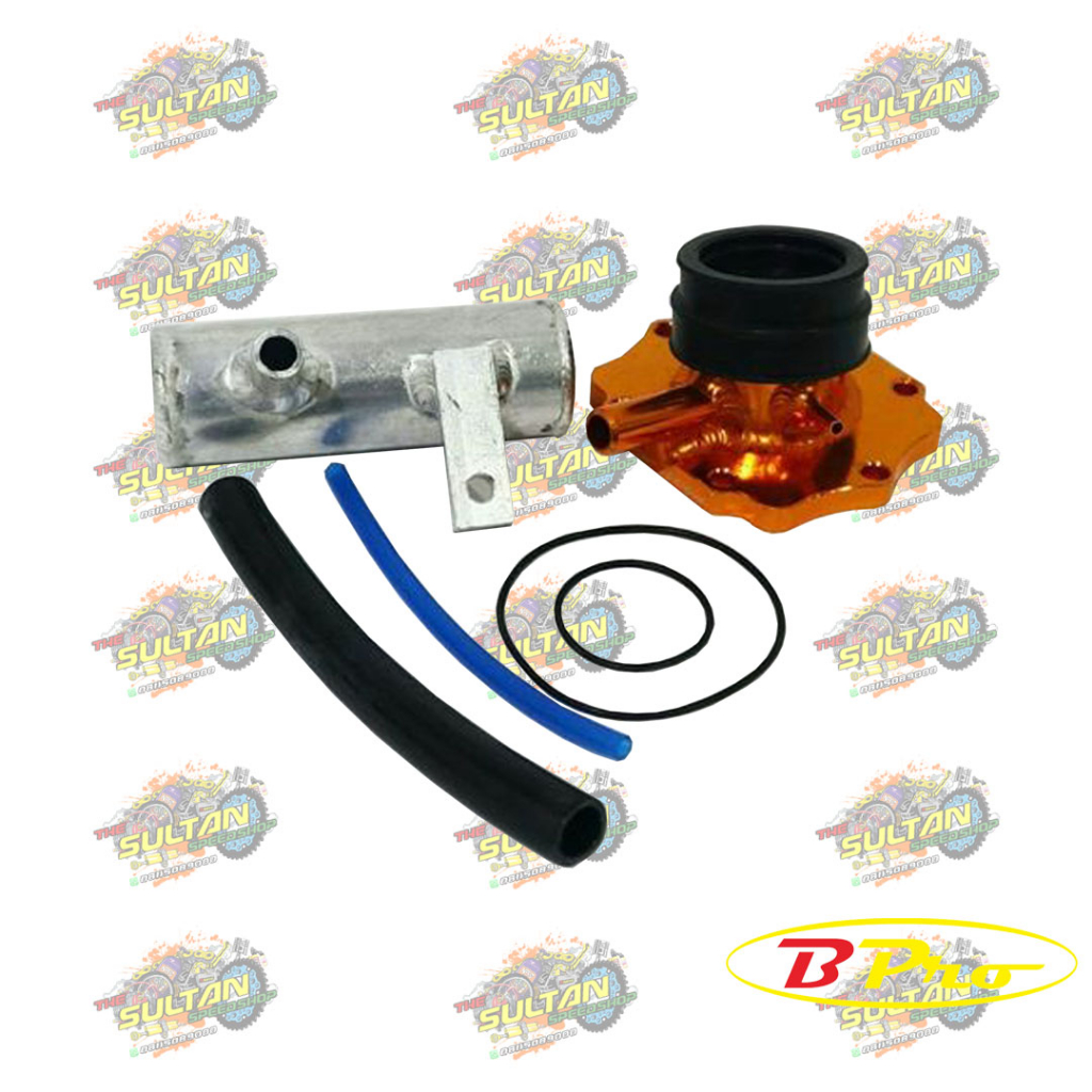 INTAKE MANIFOLD INTEK MANIPOL + TABUNG NINJA 150 PE 28 BPRO