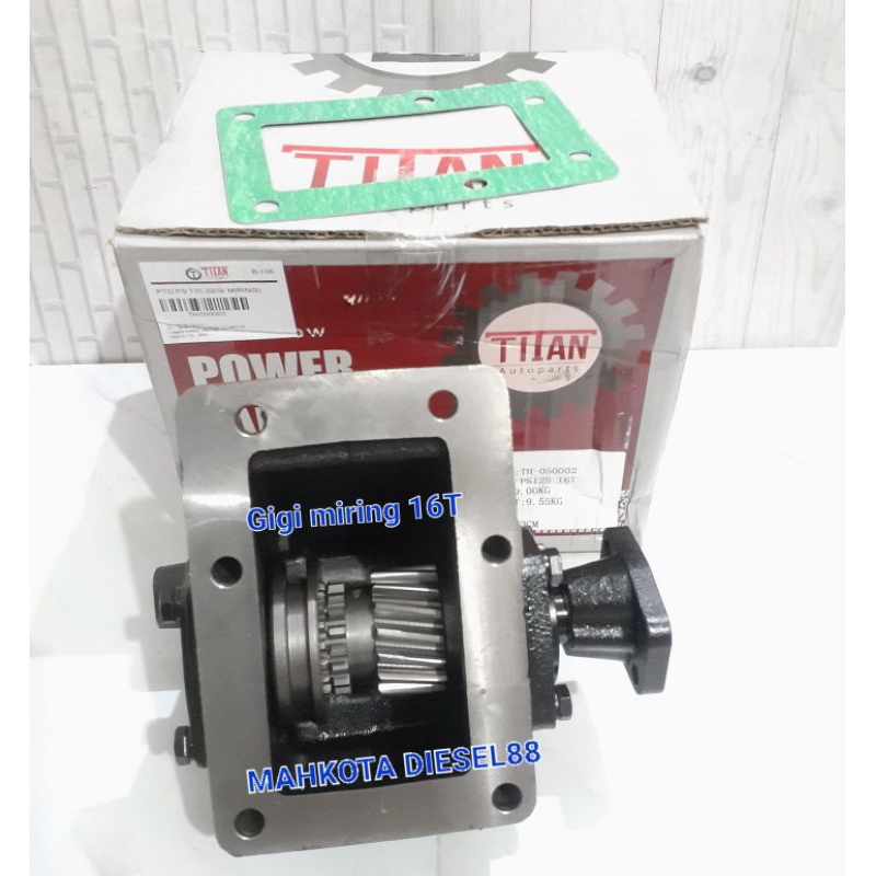 POMPA PTO CANTER PS125 PTO CANTER PS 125 PS125 TURBO GIGI MIRING 16T