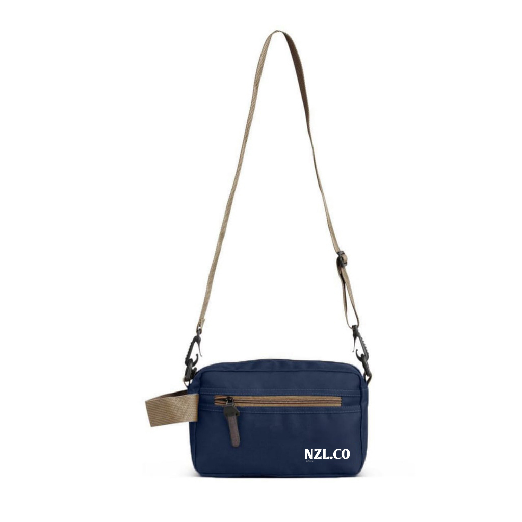 ALESHA Tas Tangan Hand Bag Pouch Clutch Selempang Slempang Sling Slingbag Pria Wanita Cowok Cewek