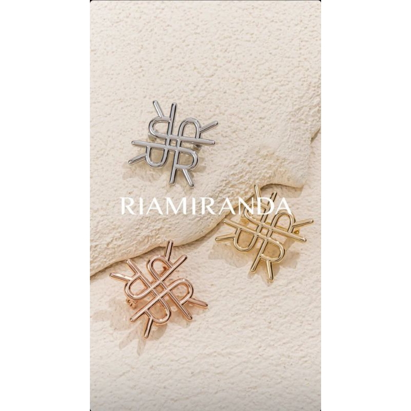 Mini Beyca Brooch Riamiranda RM Original Bros Ria Miranda