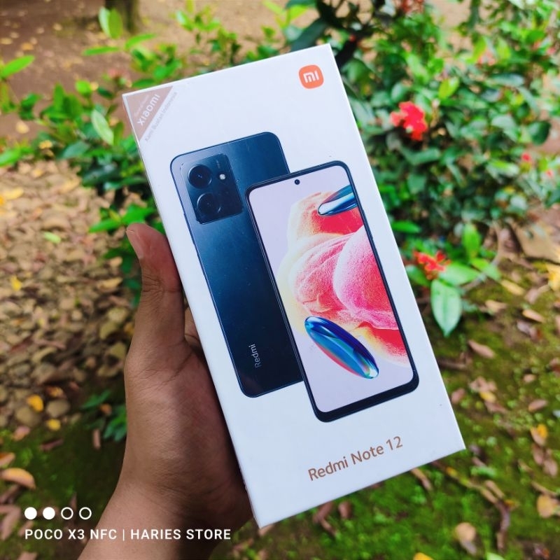 Redmi Note 12 new segel ram 8/6/4 garansi resmi