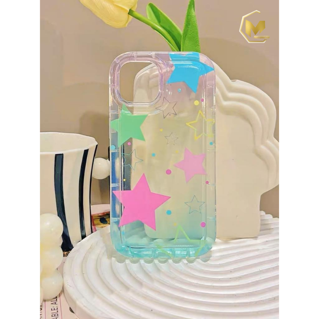 SS835 SOFTCASE SILIKON SHOCKPROOF AIR BAG STAR COLORFULL FOR INFINIX SMART 5 6 PLUS HOT 9 10 11 2022 11S 12I 12 20I 30I 30 PLAY NOTE 30 PRO 4G 5G 11 12 2023 PRO 4G 696 MA5056