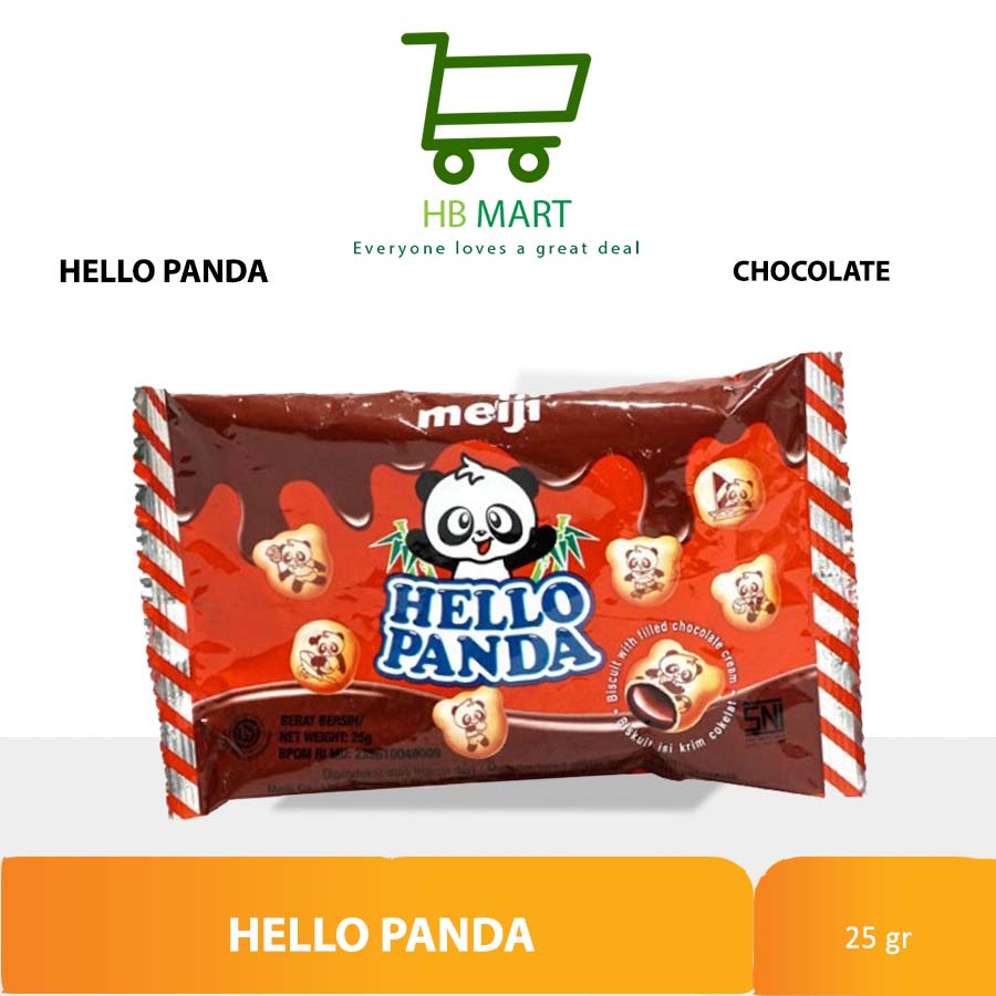 

MEIJI HELLO PANDA BISCUITS WITH CHOCOLATE CREAM 25GR