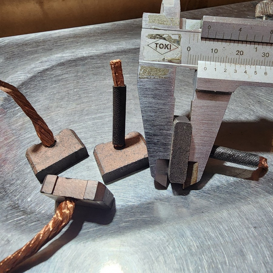 5set Carbon Brush Kul Arang Starter Kijang Innova Diesel Touring fj300