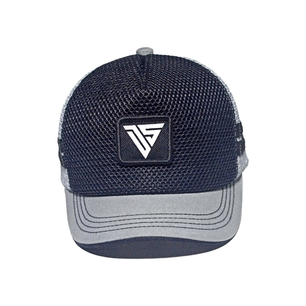 Topi Trucker Jaring/Topi pria keren bandung/Topi Remaja/Topi Black Gray