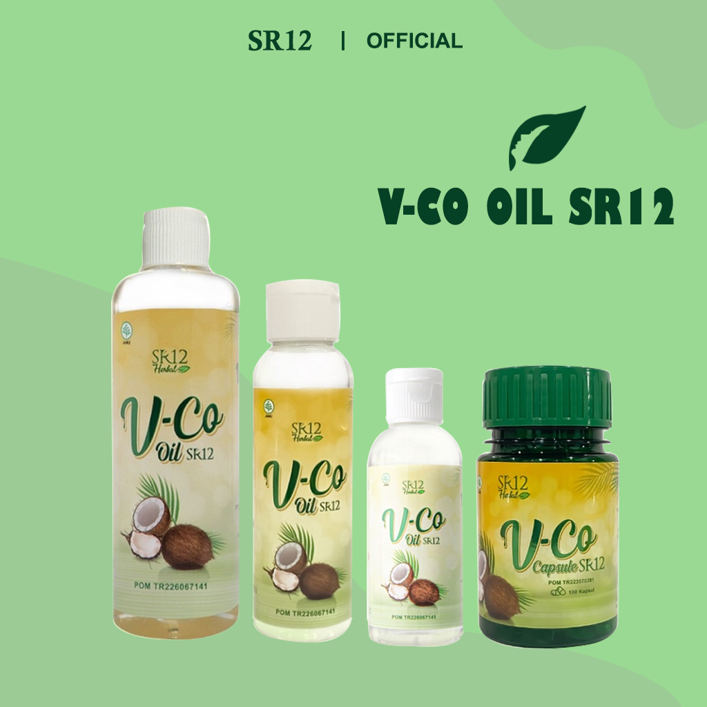 

SR12 Minyak Kelapa V-CO Virgin Coconut Oil Booster Suplemen Kesehatan Anti Virus Corona BPOM