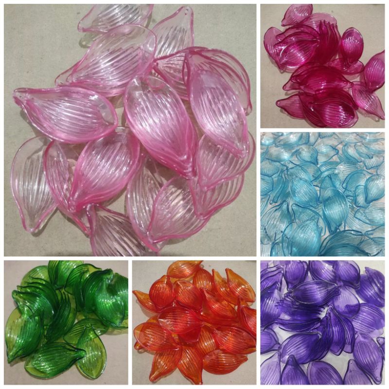 15pcs Sendok besar bening