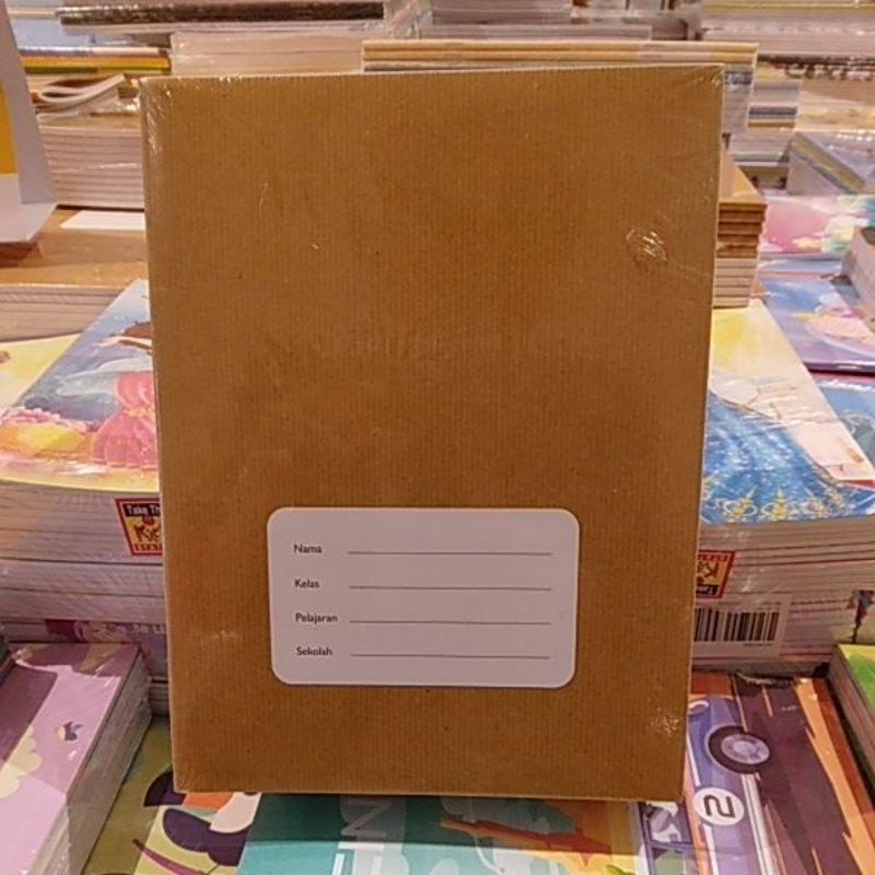 

Estudee kwarto sampul coklat 58 - 1 Pack isi 10