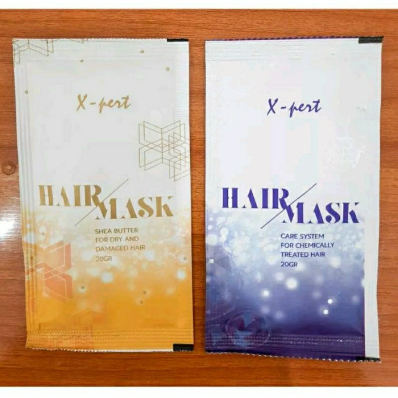 XPERT Hair Mask 20gr - Masker Rambut Sachet X-Pert