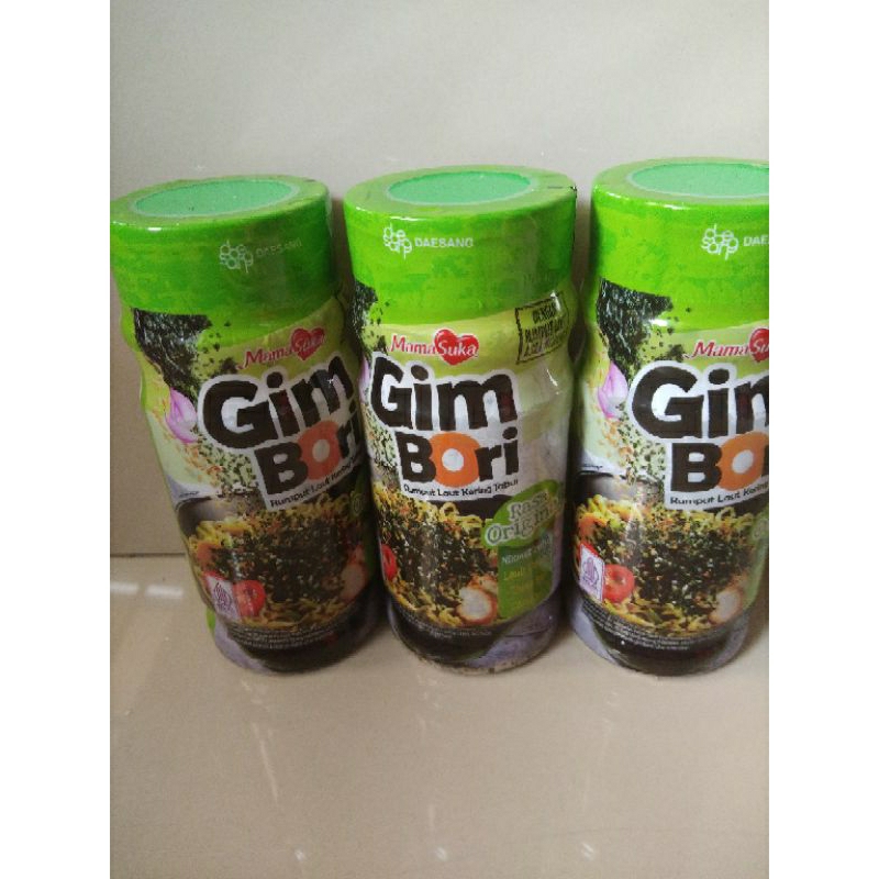 

Gimbori mamasuka rumput laut tabur rasa original 30gr
