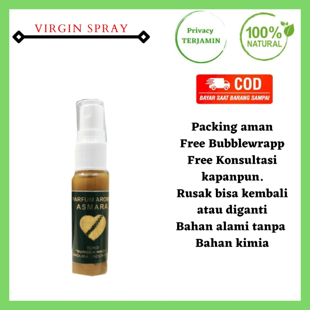 PRIVACY TERJAMIN Madu Asmara Spray Asli Madura Virgin Original Murah Terlaris