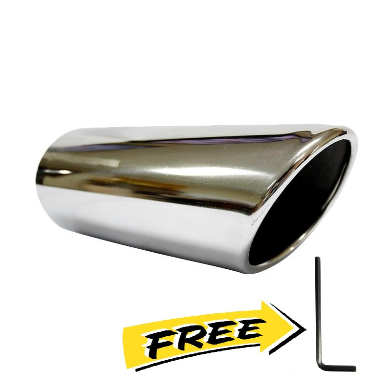 Buntut Knalpot Model Miring Calya SIgra Xenia Avanza / Veloz ( 2015 ) | Muffler Universal