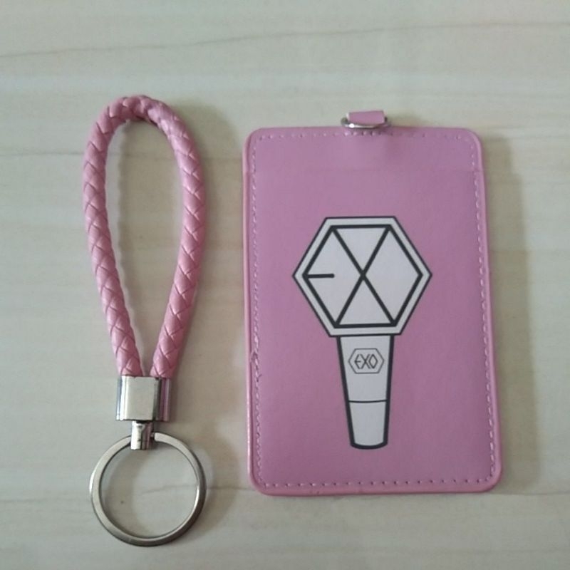 strap card holder kpop  exo / tempat kartu