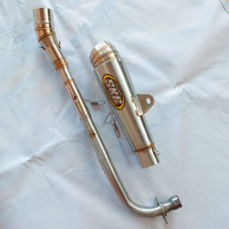 KENALPOT SKC JIKSAW ORIGINAL ALL BEBEK JUPITER VEGA GRAND SUPRA BLADE REVO KHARISMA SMASH SHOGUN DLL