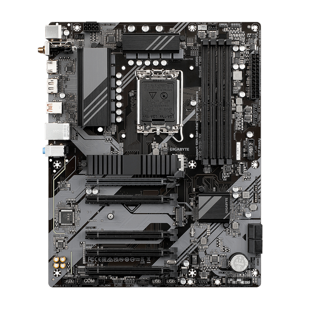 Gigabyte B760 DS3H AX Intel LGA1700 B760 DDR5 Motherboard Raptor Lake