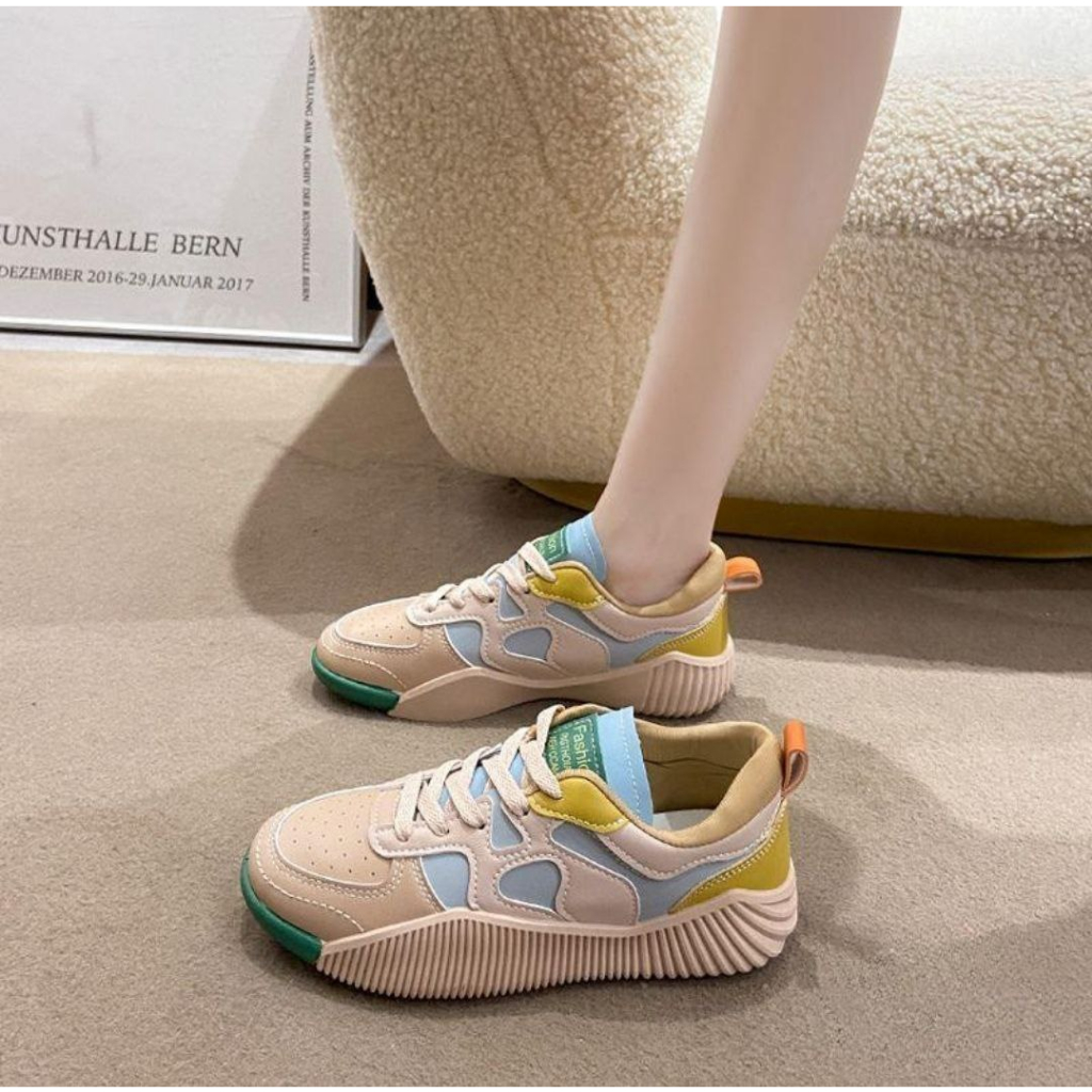 2650 Sneakers Wanita Sepatu Kasual Fashion Import Zea Bisa COD (With Box)