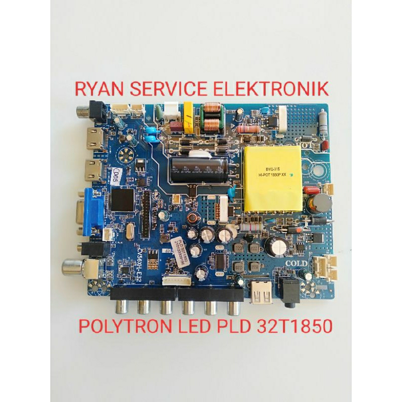 MB mainboard TV LED POLYTRON PLD 32T1850