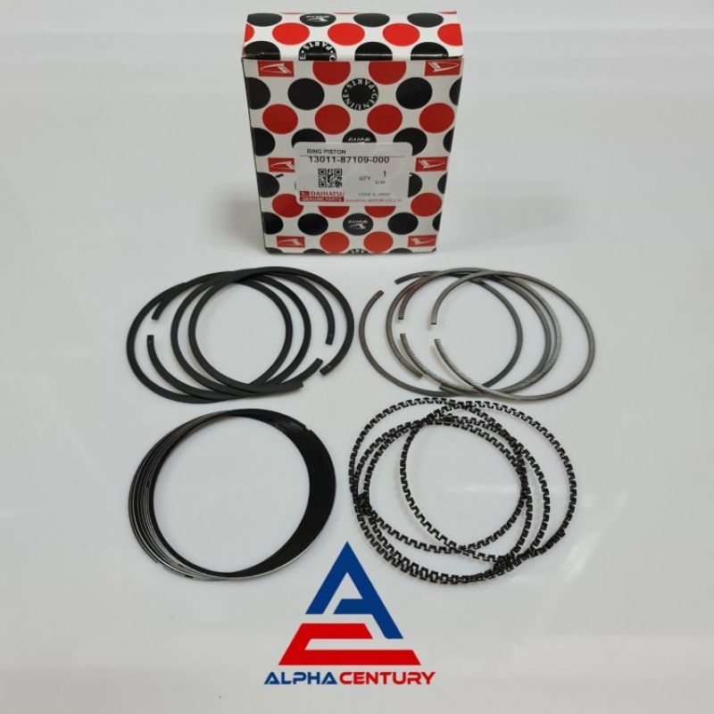 RING PISTON SET TARUNA FEROZA ESPASS S89 S91 ORI GARANSI 1BULAN