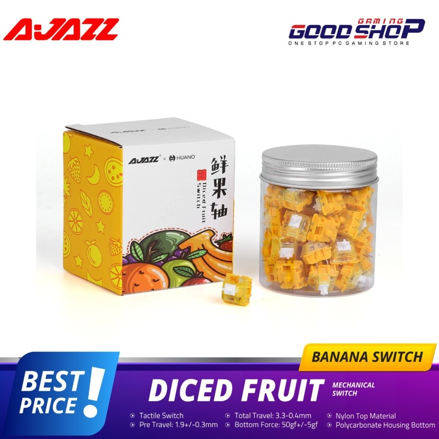 AJAZZ DICED FRUIT SWITCH - Banana Switch