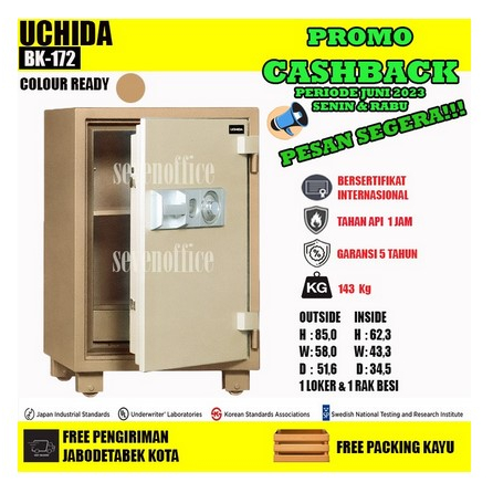 UCHIDA BRANKAS / BRANGKAS BK-172 / BRANKAS TAHAN API